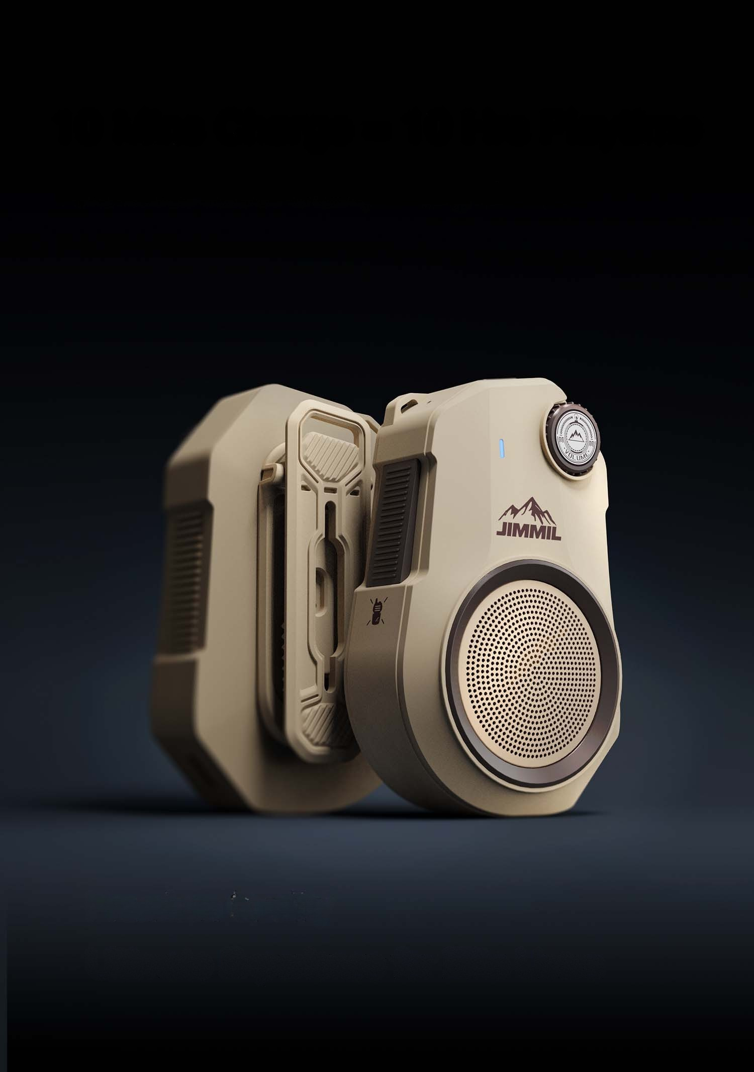 speaker & walkie talkie